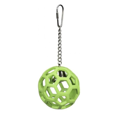 Roller Puzzle Toy for Birds With Bell