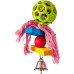 Roller Pom Pom Bird Toy