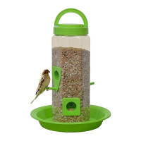 Window Hanging Bird Food and Water Tower