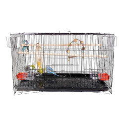 Bird Cage with Swings for Multiple Small Birds