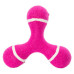 Tennis Triangle Frisbee Squeaky Chew Toy For Dogs
