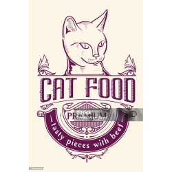 Beef Flavoured Dry Cat Food
