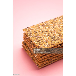 Flaxseed Crackers for Birds