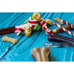 Chewy Lamb Flavoured Bones & Sticks